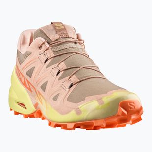 Scarpe da running da donna Salomon Speedcross 6 burro/sunny lime/almond cream