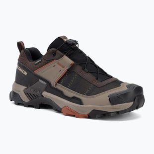Scarpe da trekking da uomo Salomon X ULTRA 5 GTX black coffee/walnut/arabian