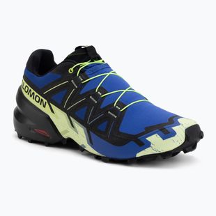 Scarpe da running da uomo Salomon Speedcross 6 bluing/black/acid lime