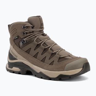 Scarpe da trekking da uomo Salomon Quest Echo GTX walnut/dsrtan/blko