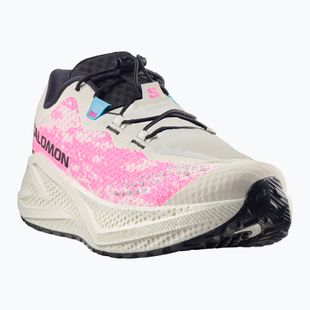 Scarpe da running da uomo Salomon Aero Glide 4 GRVL vanilla ice/knockout pink/black