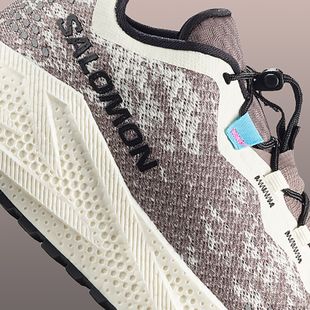 Scarpe da running da donna Salomon Aero Glide 4 GRVL vanilla ice/black iron