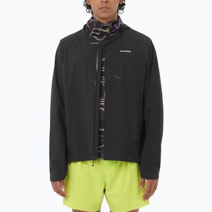 Giacca da running da uomo Salomon Bonatti Waterproof dee black