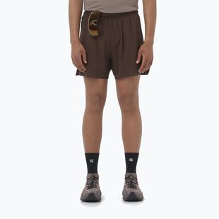 Pantaloncini da corsa da uomo Salomon Sense Aero Stow 5 "coffee bean"