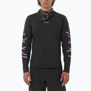 Maglia a maniche lunghe da running da uomo Salomon Shakeout Core deep black