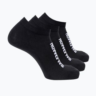 Calzini Salomon Everyday Lite Low 3 pairs black/black/black