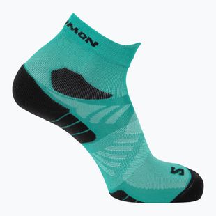 Calzini Salomon Aero Ankle dynasty green/waterfall
