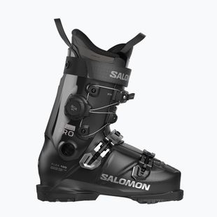 Scarponi da sci uomo Salomon S/Pro Alpha C Boa 100 black/dark gray met./silver met.