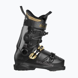 Scarponi da sci donna Salomon S/Pro Alpha C Boa 95 W black/gold met./dark grey met