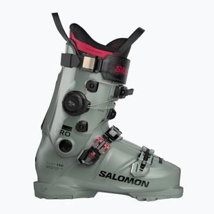 Scarponi da sci uomo Salomon S/Pro Alpha C Boa 130 wrought iron/black/raspberry