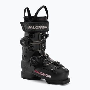 Scarponi da sci donna Salomon S/PRO Supra Dual Boa 115 W black/beluga met/raspberry