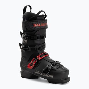 Scarponi da sci uomo Salomon S/PRO Supra 110 black/samba met/beluga met