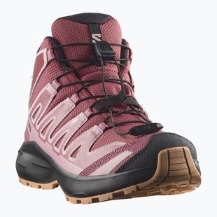 Scarponcini da trekking bambini Salomon XA Pro Mid Waterproof nocturne/dusky orchid