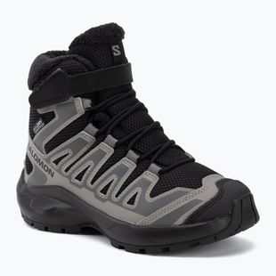 Scarponcini da trekking bambini Salomon XA Pro Winter Waterproof black/castlerock