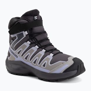 Scarponcini da trekking bambini Salomon XA Pro Winter Waterproof nine iron/gull