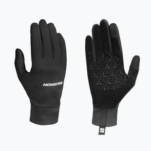 Guanti da corsa Salomon Tech Softshell deep black