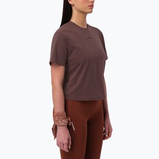 Maglietta da donna Salomon Trackline coffee bean