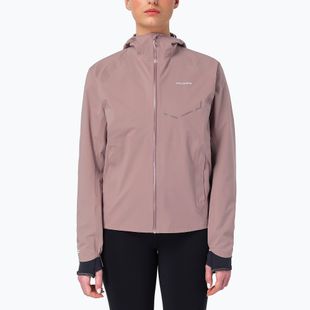 Giacca da running da donna Salomon Bonatti Waterproof antler