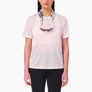 Maglia da running da donna Salomon Shakeout Core SS Tee icy pink
