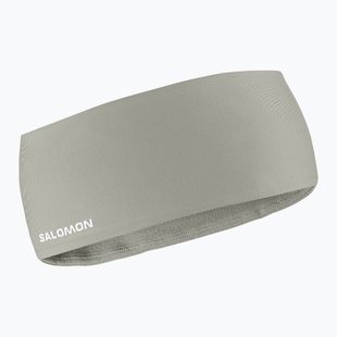 Fascia per la testa Salomon Run Tech Headband castor gray