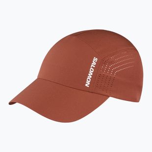 Cappellino con visiera Salomon Shakeout burnt umber