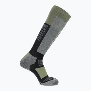 Calze da sci Salomon S/Blaze black/oil green