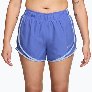 Pantaloncini da corsa donna Nike Tempo Dri-Fit Mid-Rise sapphire/sapphire