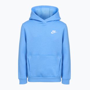 Felpa per bambini Nike Sportswear Club Fleece university blue/white