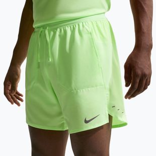 Pantaloncini da running uomo Nike Stride Dri-Fit 2in1 7" lime blast