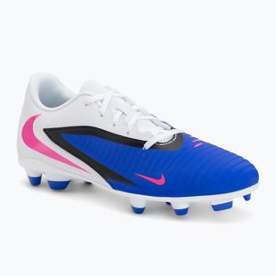 Scarpe da calcio uomo Nike Phantom 6 Low Club FG/MG racer blue/white/pink blast