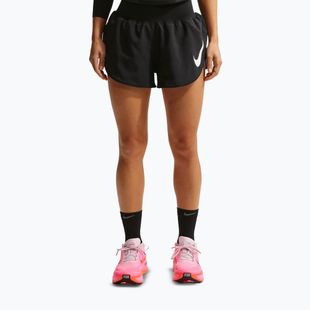Pantaloncini da running donna Nike Tempo Swoosh Dri-Fit Mid-Rise Brief-Lined black/white