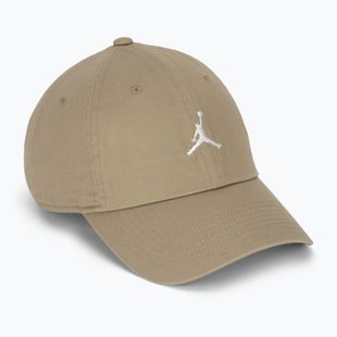 Cappellino con visiera Nike Jordan Club Unstructured Curved-Bill khaki/sail