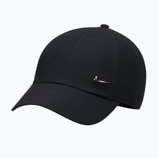 Cappellino con visiera Nike Dri-Fit Club Unstructured Metal Swoosh 2026 black/metallic silver