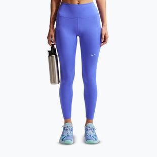 Leggings da allenamento da donna Nike One High-Waisted 7/8 sapphire/white