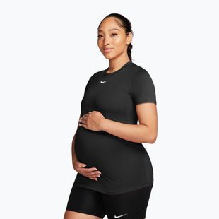 T-shirt donna Nike One Maternity Dri Fit Slim-Fit black/white