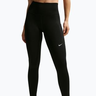 Leggings sportivi da donna Nike One High-Waisted 7/8 black/white