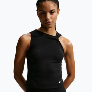 Maglietta da allenamento da donna Nike One Dri-Fit TT black/white
