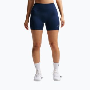 Pantaloncini da allenamento da donna Nike One midnight navy/white