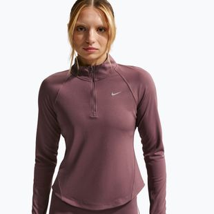 Felpa da running donna Nike Tempo Swoosh Run Dri-Fit 1/4-Zip tattoo/white