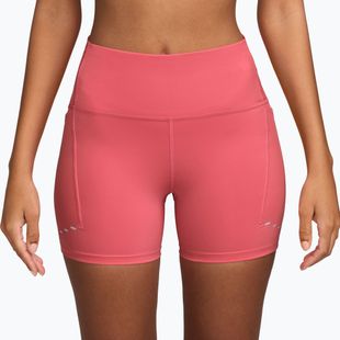 Pantaloncini da running da donna Nike Swift High-Waisted 4 "sea coral"