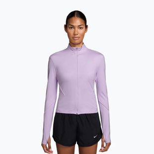 Felpa da running donna Nike Swift Dri-Fit Full Zip Mid-Layer violet mist