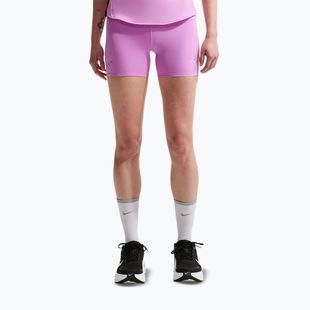 Pantaloncini da corsa da donna Nike Swift High-Waisted 4" light magenta
