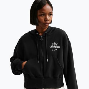Felpa donna Nike Phoenix Full-Zip Hoodie black