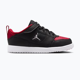 Scarpe per bambini Nike Jordan Court Connect Low black/gym red/white