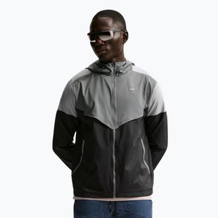 Giacca da running da uomo Nike Impossibly Light Windrunner smoke grey/wolf grey/black