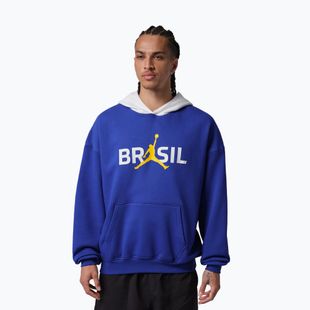 Felpa da uomo  Jordan Brooklyn Fleece old royal/white