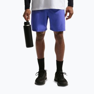 Pantaloncini da allenamento da uomo Nike Form Dri-Fit Versatile 7" persian violet/black