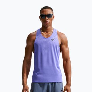 Maglietta da corsa da uomo Nike AeroSwift Dri-Fit ADV sapphire/black