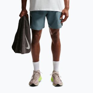 Pantaloncini da corsa da uomo Nike Miler Dri-Fit Brief Lined7" mineral slate