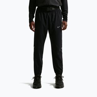Pantaloni da corsa da uomo Nike Miler Dri-Fit Woven black/black